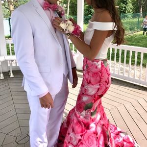Sherri Hill Two Piece Prom Dress
